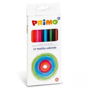 Моливи 12 цвята, шестоъгълни, Ø 2.9 мм графит, 18 см