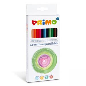 Моливи 24 цвята, акварел, триъгълни, Ø 2.9 мм графит