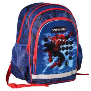 Раница с 3 ципа Spider-Man, 3D холограма, размери 37х27х13