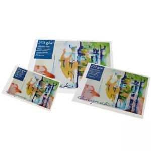 Скицник, размери 500х350 мм, 250 г/м2, 20 л, за акварел, темпера, смесена техника