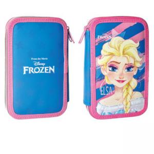 Несесер с 2 ципа зареден Frozen Stars&Stripe