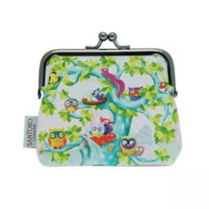 Портмоне с клипс Feathered Friends, размер 11х11х3 см