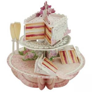 Картичка Wedding Cake, Pirouette