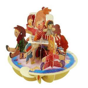 3D Картичка Ragdolls, Pirouette