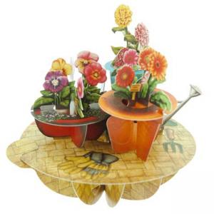 Картичка Flowers & Flowerpots, Pirouette