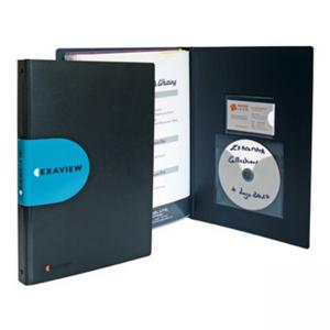 Папка с 40 джоба, визитка и CD, Exaview, Exactive