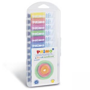 Темпера 12 цвята (4 fluo+8 metal)х12 мл, в алуминиеви тубички, PPL кутия