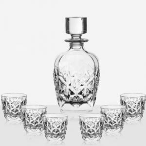 Сет за уискии Enigma с 6 броя чаши