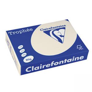 Хартия копирна цветна, формат А3, 80 г/м2, Cream Trophee, 100 листа