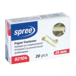 Кабари за подвързване, 25 мм, 20 броя