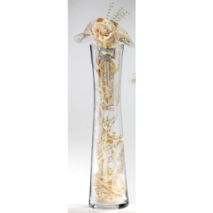 Декоративна ваза-кристал и сребро Н=60см