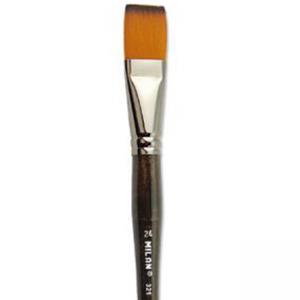 Четка Хоби плоска 321/18, акварел/акрил/масло, синтетична