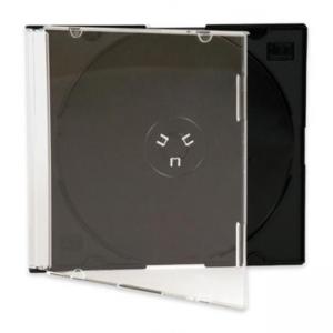 Кутия за CD slim, черна 5.2 мм