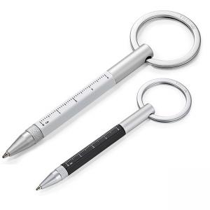 Ключодържател с многофункционална метална химикалка TROIKA - MICRO CONSTRUCTION