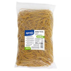 Ластици в плик, Ø 55 мм, 500 г, mediu