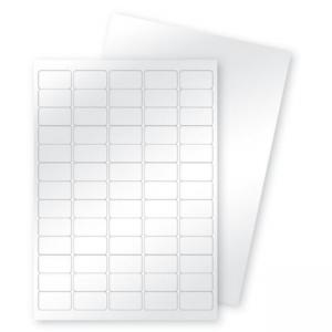 Етикети PE прозрачни, 65 броя, размер 38.1x21.2 мм, 100 листа, формат A4 Laser