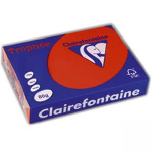 Картон копирен цветен, формат А4, 160 г/м2, Int.Coral Red Trophee, 50 листа в пакет