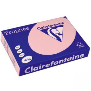 Картон копирен цветен, формат А4, 210 г/м2, Pink Trophee, 50 листа в пакет