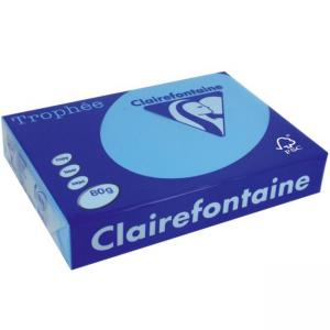 Хартия копирна цветна, формат А3, 80 г/м2, Int.Royal Blue Trophee, 100 листа в пакет