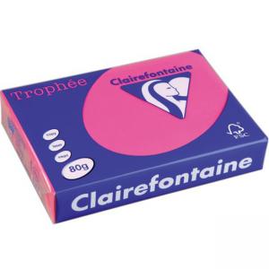 Хартия копирна цветна, формат А3, 80 г/м2, Int.Pink Trophee, 100 листа в пакет