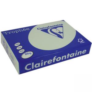 Хартия копирна цветна, формат А3, 80 г/м2, Pale Green Trophee, 100 листа в пакет