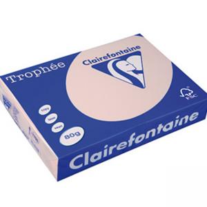 Хартия копирна цветна, формат А3, 80 г/м2, Salmon Trophee, 100 листа в пакет