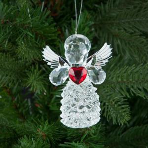 Висулка ангелче със сърце