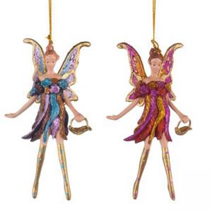 Играчка за елха - фея, налична в два цвята