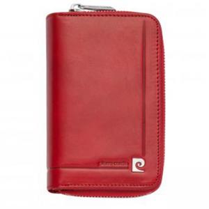 Дамско портмоне PIERRE CARDIN червено вертикално