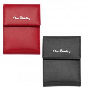 Калъф за документи PIERRE CARDIN черен естествена кожа