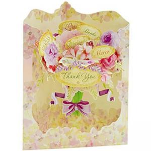 Картичка Floral Thank You, Swing Card