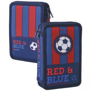 Несесер зареден двоен, Red&Blue Football