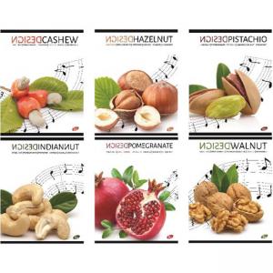 Тетрадка A4 UV Nuts, 60+2 л.ред