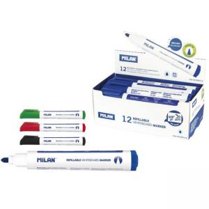 Маркер за бяла дъска презареждаем, объл