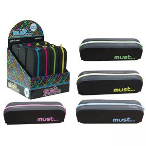 Несесер овален силиконов Focus Black, 20x5x6