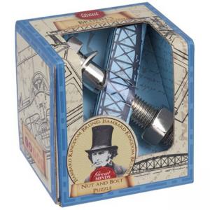 Метален 3D пъзел Professor Puzzle - Гайката и болта на Брунел