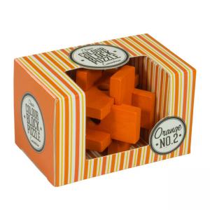 Дървен 3D пъзел Professor Puzzle - оранжев