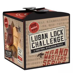 Дървен 3D пъзел Professor Puzzle - Luban Lock