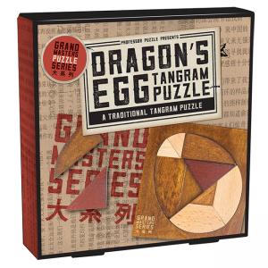 Дървен 3D пъзел Professor Puzzle - Dragon’s Egg Tangram