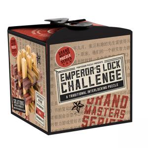 Дървен 3D пъзел Professor Puzzle - Emperor’s Lock Дървен 3D пъзел Professor Puzzle - Emperor’s Lock