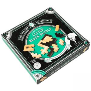 Дървен 3D пъзел Professor Puzzle: Einstein’s Letter Block