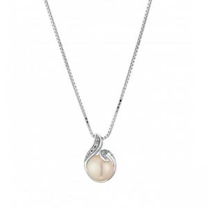 Колие бели перли