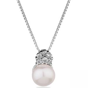 Колие бели перли