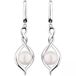 Обеци с перли