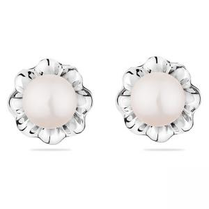 Обеци бели перли