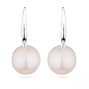 Перлени обеци