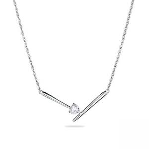 Сребърно колие