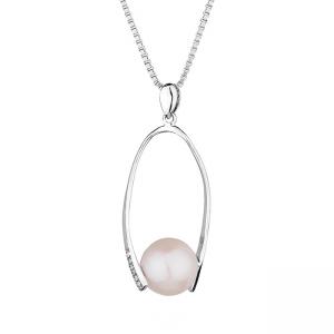 Колие бяла перла