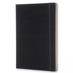 Голям черен тефтер - органайзер Moleskine Professional Workbook, в А4 формат с линирани страници