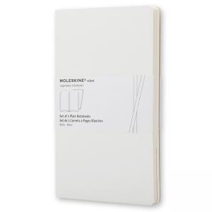 Комплект джобни бели тефтери Moleskine Volant Notebook с бели листа